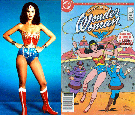 COMIC BEAUTIES: Eight gorgeous cartoon women (and the fashion accessories 